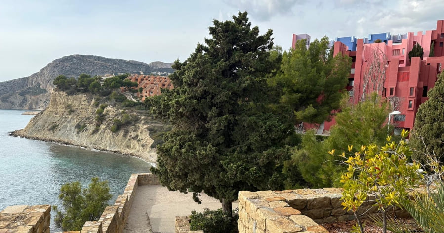 La Muralla Roja en Calpe