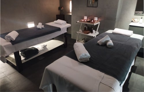 Cabina doble para masaje en pareja en Spa Primus