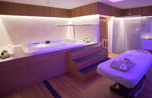 Jacuzzi privado para parejas Cabina VIP 