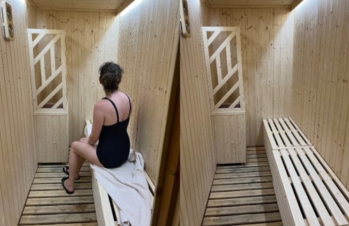 La sauna privada de Spa Cook Book Calpe
