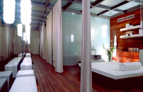La zona de masajes y tratamientos en Spa Bodyna Valencia