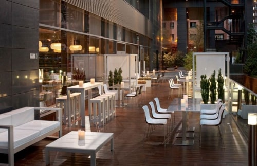 Terraza restaurante hotel Primus Valencia