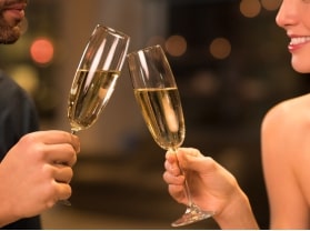 Cena y baile San Valentín