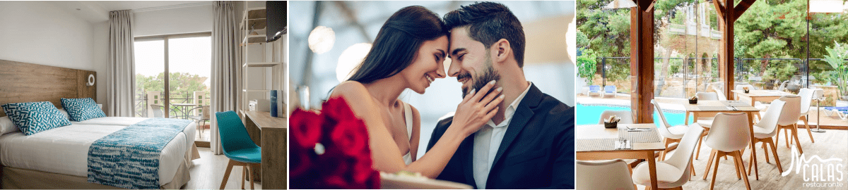 Pack San Valentín mágico  con cena, fiesta y barra libre | Hotel Boutique Calas de Alicante 