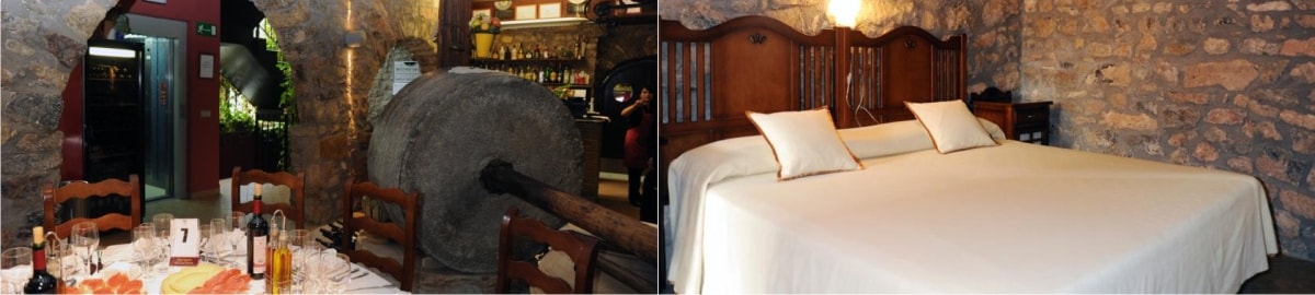 Escapada romántica con cena | Hotel Gastronomico Verdia, Suera, Castellon