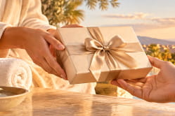 Acertar con la compra y entrega de un regalo de Spa