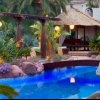 Paradisíaca piscina en el Hotel Swiss Moraira