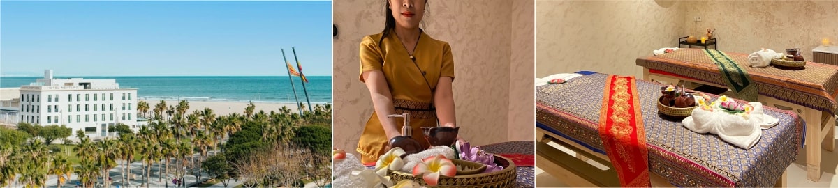 Masaje tailandés en Valencia en hotel Neptuno 