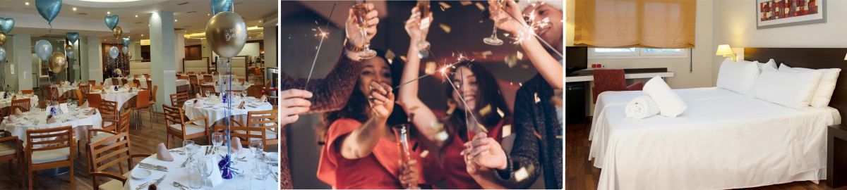 Fin de Año  con cena de gala  y fiesta | hotel Port Feria