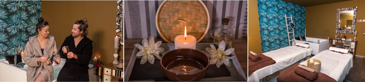 Regalo Romántico para boda, aniversario con masaje y jacuzzi