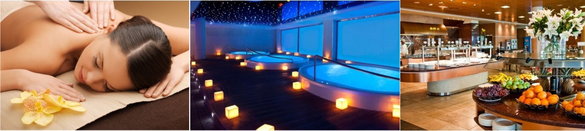 Spa en Calpe: circuito, masaje y buffet en Diamante Beach Spa masaje y cena Hotel Diamante Beach, Calpe