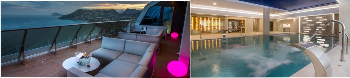Circuito spa  y una copa en el SkyBar  | Thalassian Spa, Suitopia, Calpe
